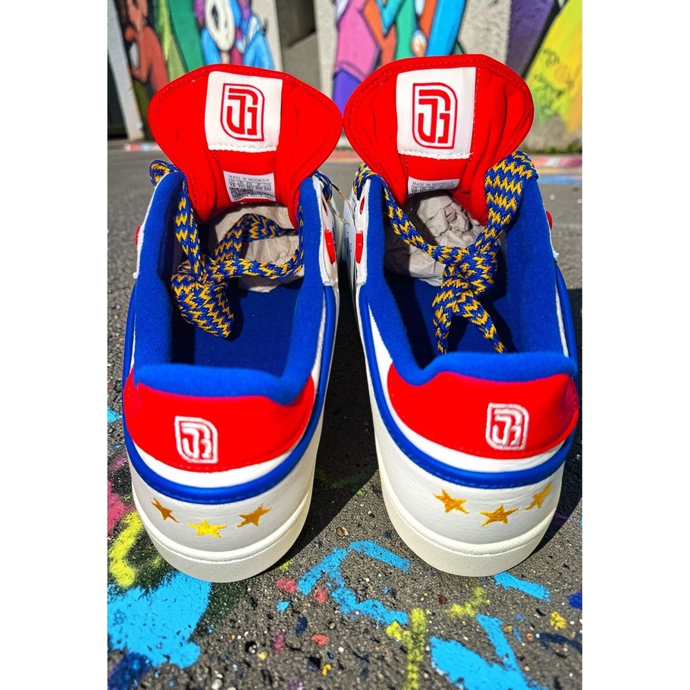 Mens Size 12 Adidas Centennial RM White Red Casual IH7742 NEW - Best 80's RETRO - Picture 3 of 10